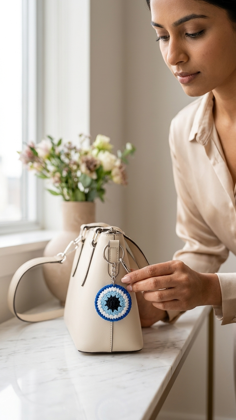 Evil Eye Keychain