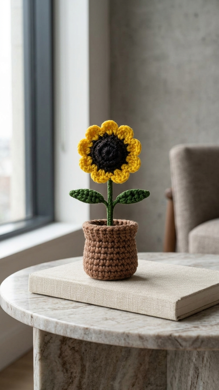 Sunflower Pot